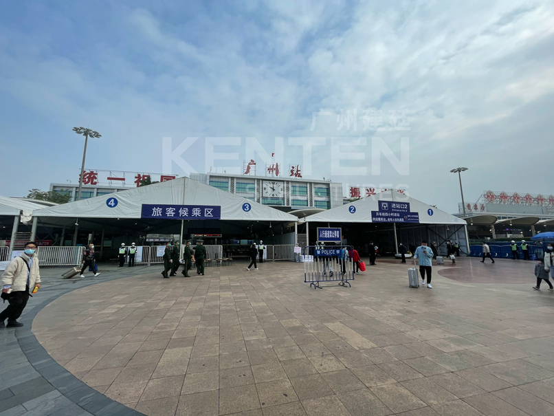 廣州火車站-春運(yùn)候車棚