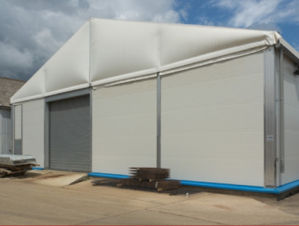 番禹龍沙工業(yè)倉(cāng)庫(kù)篷房項(xiàng)目