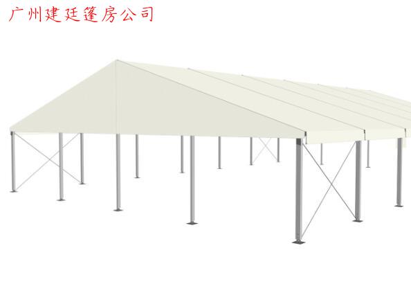 A型篷房安裝流程圖-跨度20米