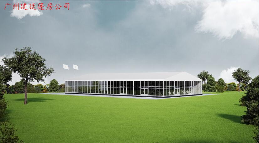 雙層篷房-跨度50米x 70米長度x6米邊高