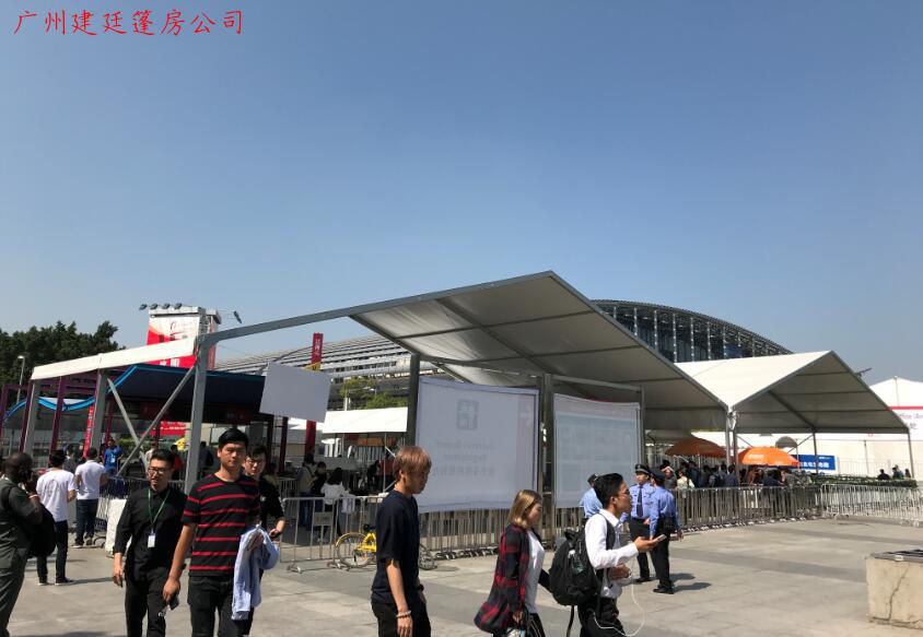 廣州展會(huì)安檢篷房租賃
