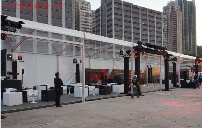 2017奧迪車展活動篷房