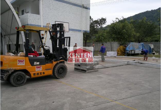 建廷篷房施工機械設(shè)備的使用原則