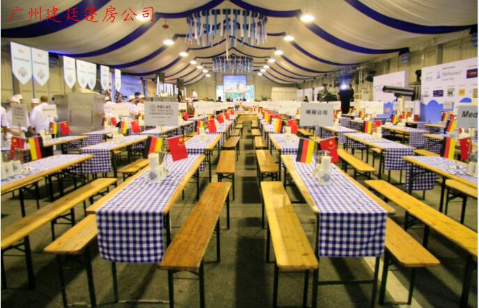 兩千米平方的大型篷房矗立山西國(guó)際啤酒節(jié)