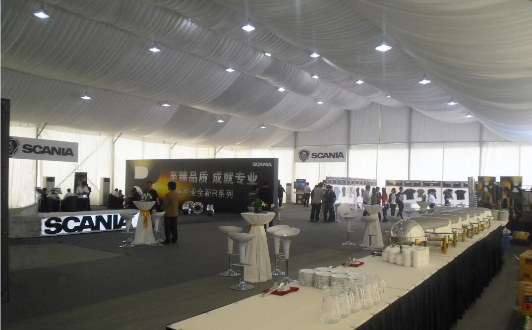 活動(dòng)篷房出租-斯堪尼亞新車(chē)發(fā)布會(huì)