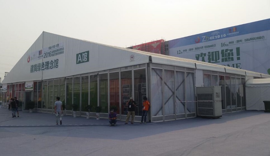 山東活動(dòng)篷房租賃-陶瓷博覽會(huì)