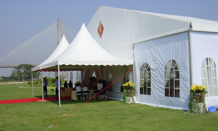 廣州黃埔某地產(chǎn)-洋房開盤儀式篷房