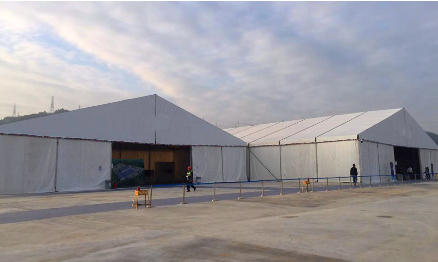 深圳篷房租賃-amoled開(kāi)工儀式