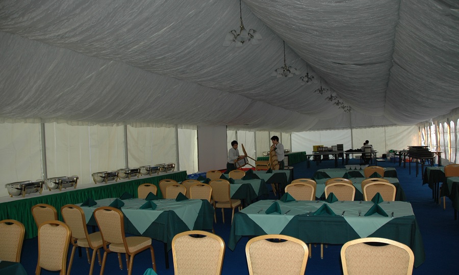 慶典篷房-廣州德樂滿公司開業(yè)