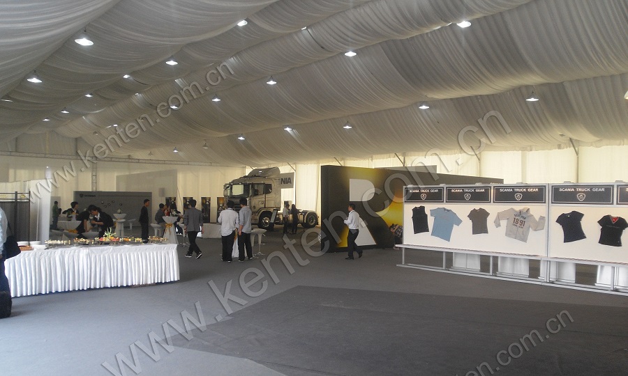 活動(dòng)篷房出租-斯堪尼亞新車(chē)發(fā)布會(huì)