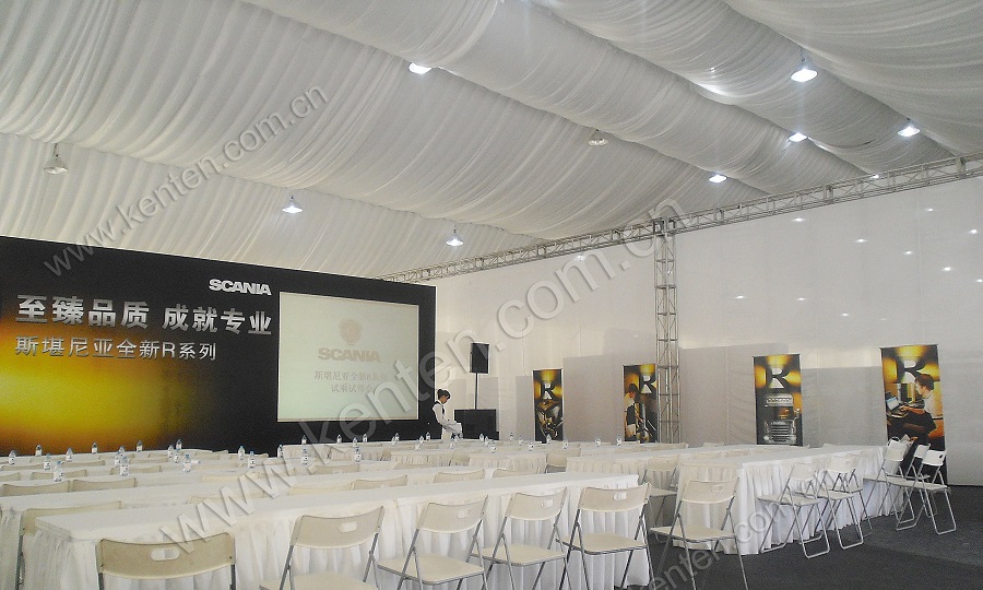 活動(dòng)篷房出租-斯堪尼亞新車(chē)發(fā)布會(huì)
