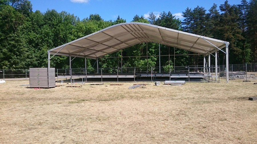 弧頂篷房-跨度20米