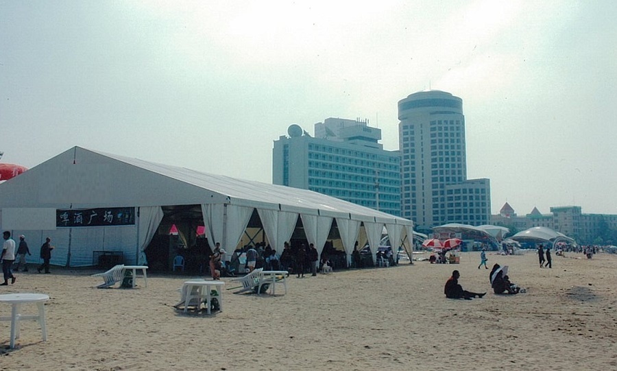 美國都喜啤酒活動(dòng)篷房