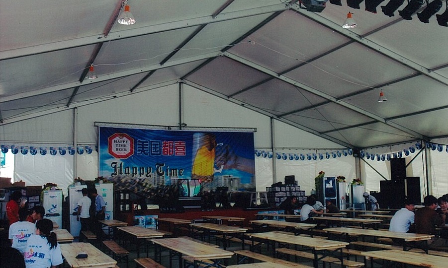 美國都喜啤酒活動(dòng)篷房