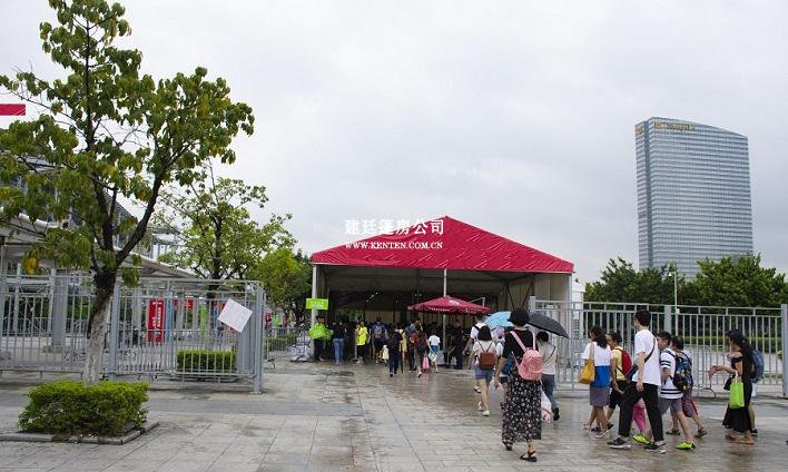 廣州安檢篷房租賃