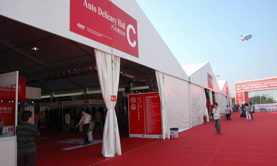 篷房租賃-2007廣州國際汽車零部件展覽會(huì)