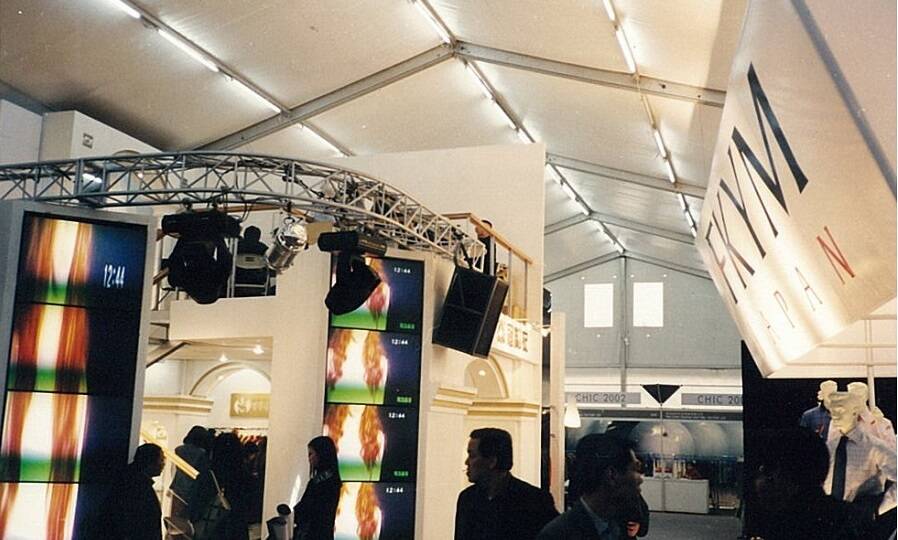 篷房租賃-2002中國國際服裝服飾博覽會(huì)