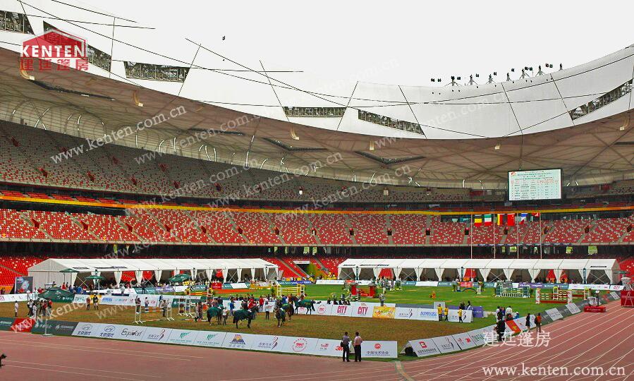 體育賽事篷房出租-2013北京鳥巢中國馬術大師賽