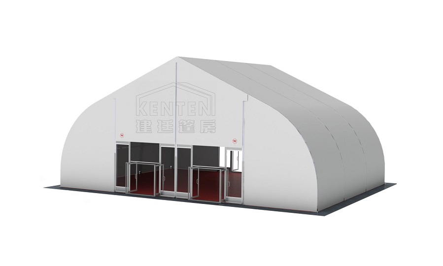 彎柱篷房-跨度20米