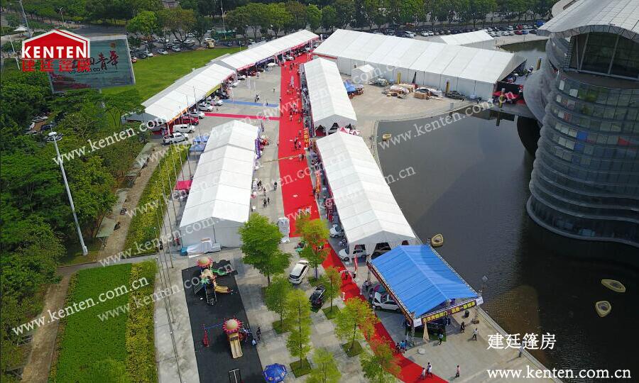 長沙篷房租賃-車展活動篷房