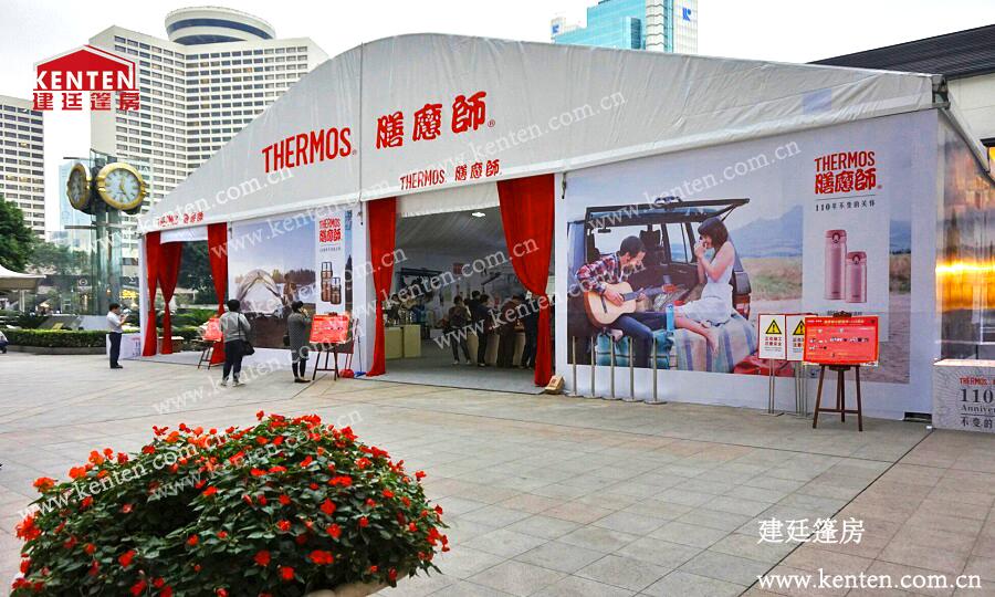 弧形篷房-跨度20米x長度15米x邊高4米