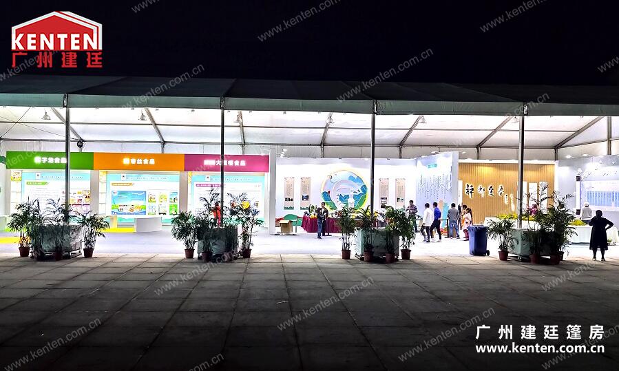 活動(dòng)篷房-跨度15米x長度35x邊高4米