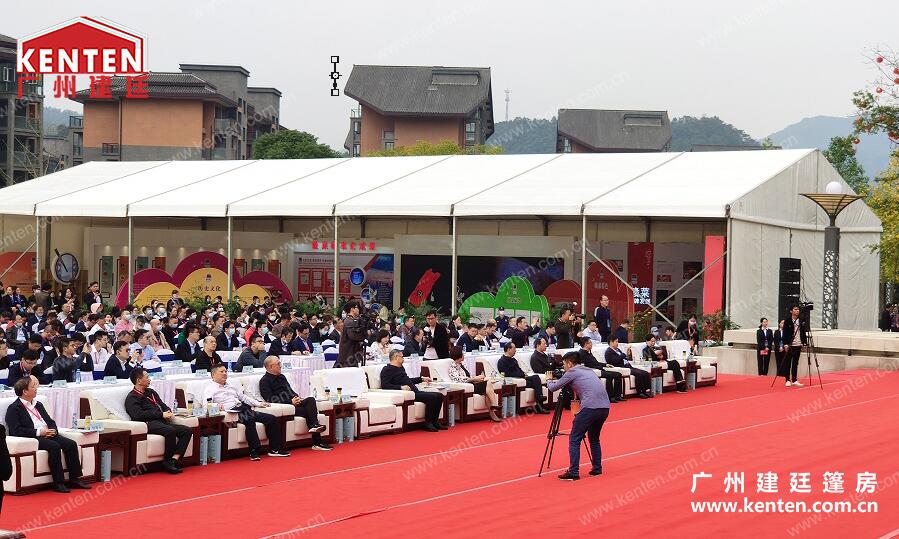 活動(dòng)篷房-跨度15米x長度35x邊高4米