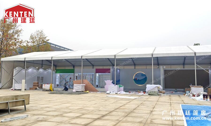 活動(dòng)篷房-跨度15米x長度35x邊高4米