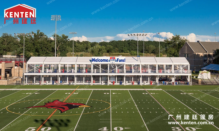 雙層篷房-跨度50米x 70米長度x6米邊高