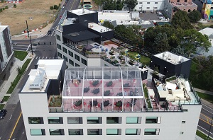 全透明篷房用作酒店露臺(tái)餐廳