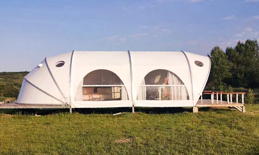 貝殼酒店帳篷-廠家定做設計