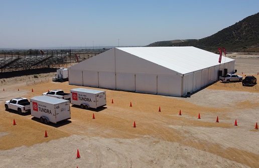 豐田車展試駕-巡展活動(dòng)篷房